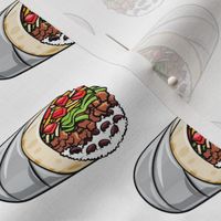 burritos - white - tex-mex food  LAD19