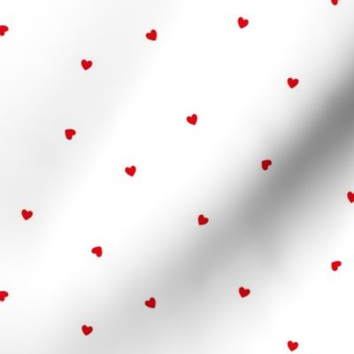 Confetti Hearts -  Red