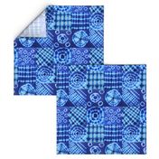 shibori nine-square sampler