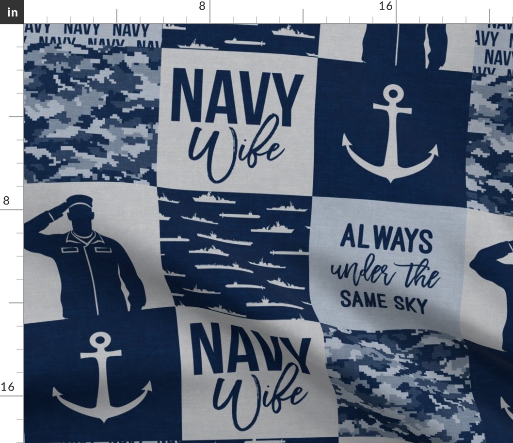 Navy Wife - Always under the same sky - navy  -  LAD19