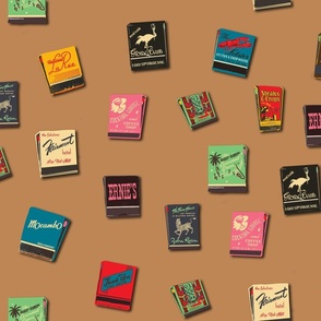  Matchbooks Tobacco