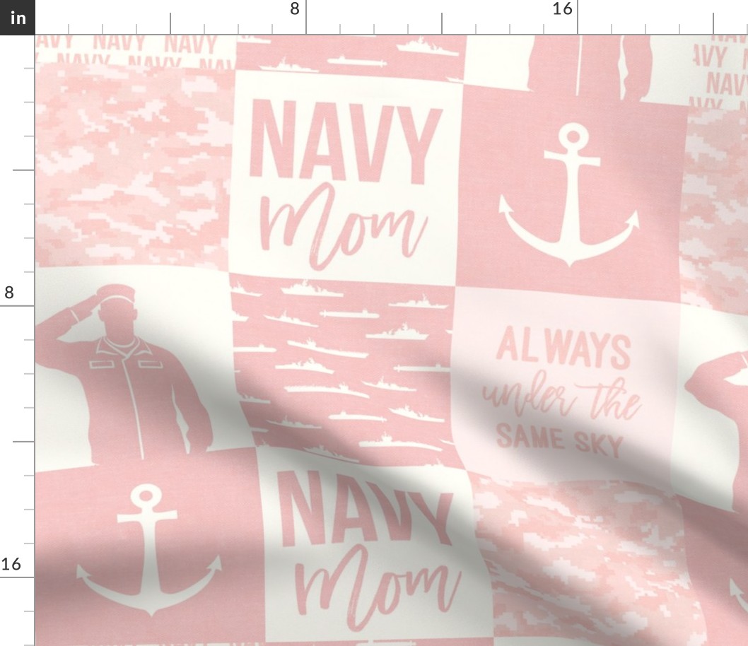 Navy Mom - always under the same sky - pink - LAD19
