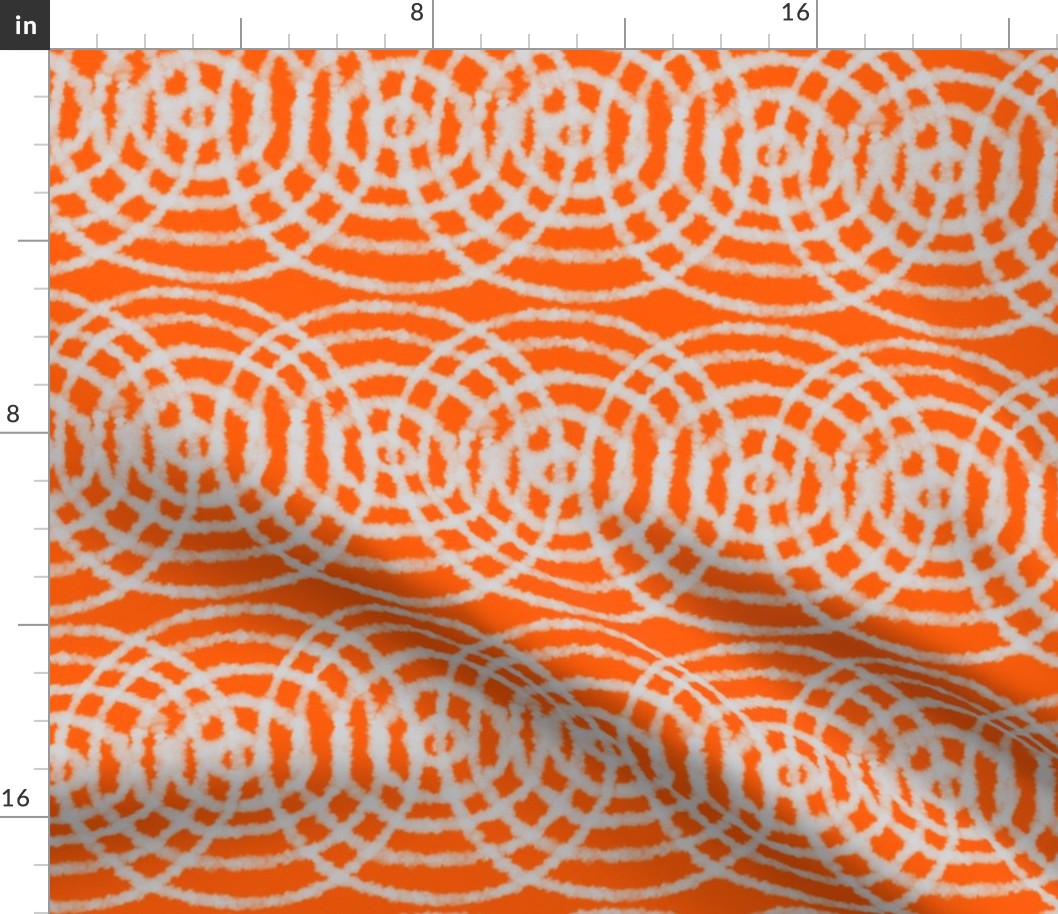 Concentric Targets and Circles - Orange Slices