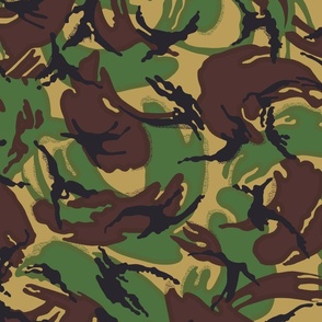 British DPM Camouflage Pattern