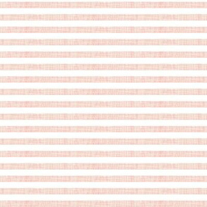 pale pink linen 1/4" horizontal stripes
