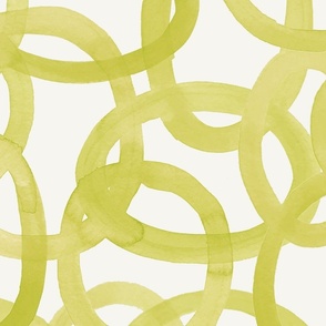 Citron Yellow Circles