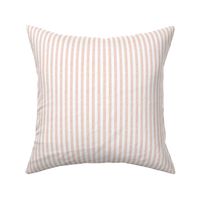 pale pink linen 1/4" vertical stripes