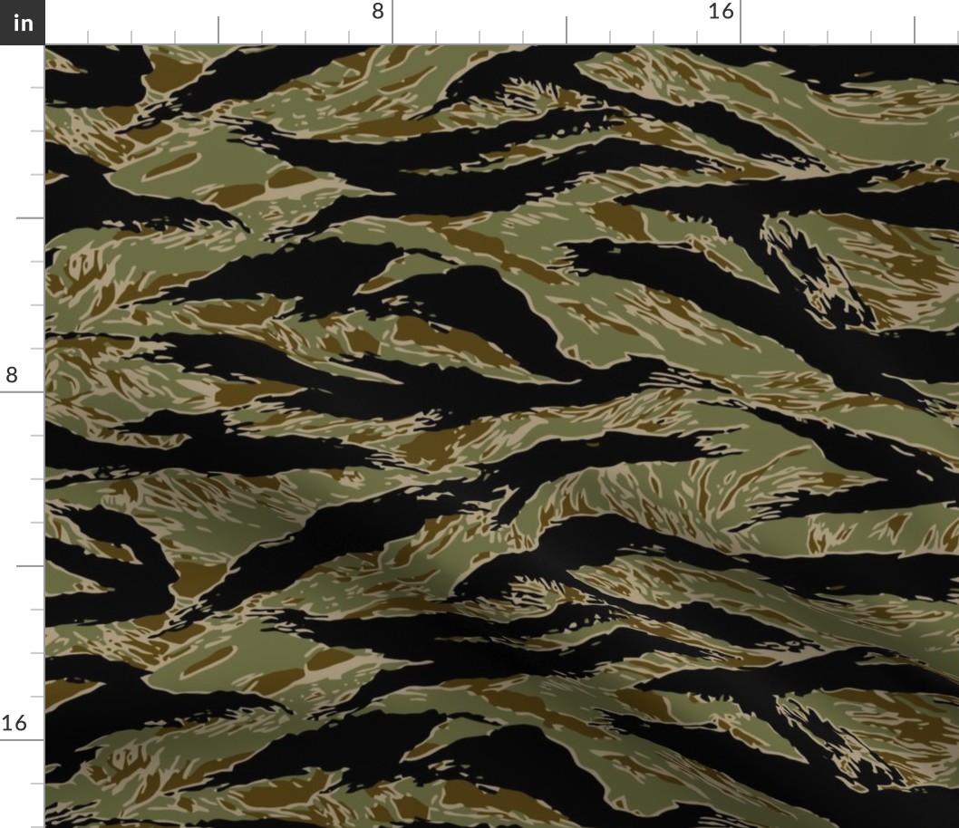 American Tiger Stripe Sparse John Wayne Camouflage Pattern
