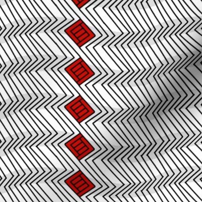 Op Art Zig Zags and Boxes 2
