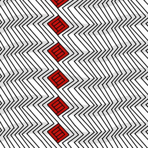 Op Art Zig Zags and Boxes 2