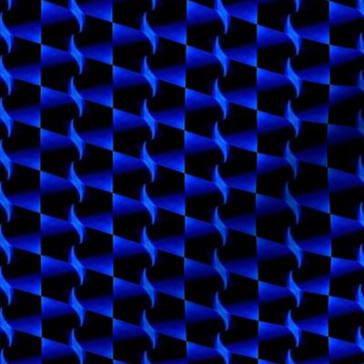 Quilting in Blue Design No 1