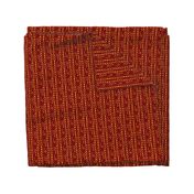 Fresh Spring Mudcloth - Maroon and Gold