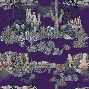 AZ Desert Scene Purple