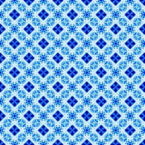 Quilting in Blue Design No 16 