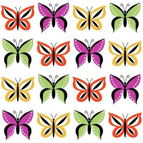 Diagonal Butterflies
