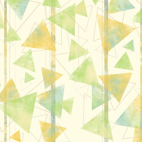 abstract triangle pattern