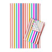 rainbow stripes  // Beach chair // vertical stripes // Summer stripe // 