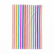 rainbow stripes  // Beach chair // vertical stripes // Summer stripe // 