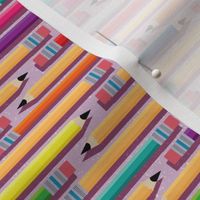 Colorful School Pencils, Horizontal by ArtfulFreddy