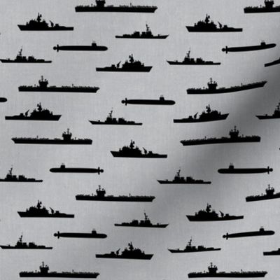 Naval Fleet - grey and black - LAD19