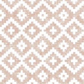 woven aztec || blush LAD19