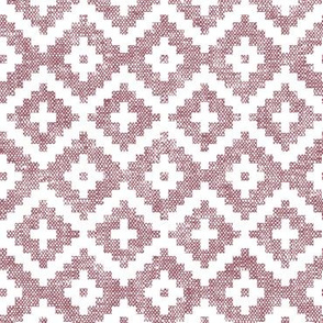 woven aztec || mauve  LAD19