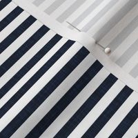 navy linen 1/4" horizontal stripes
