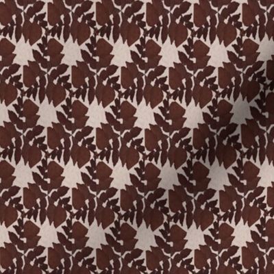 Quilting in Brown Design No 3
