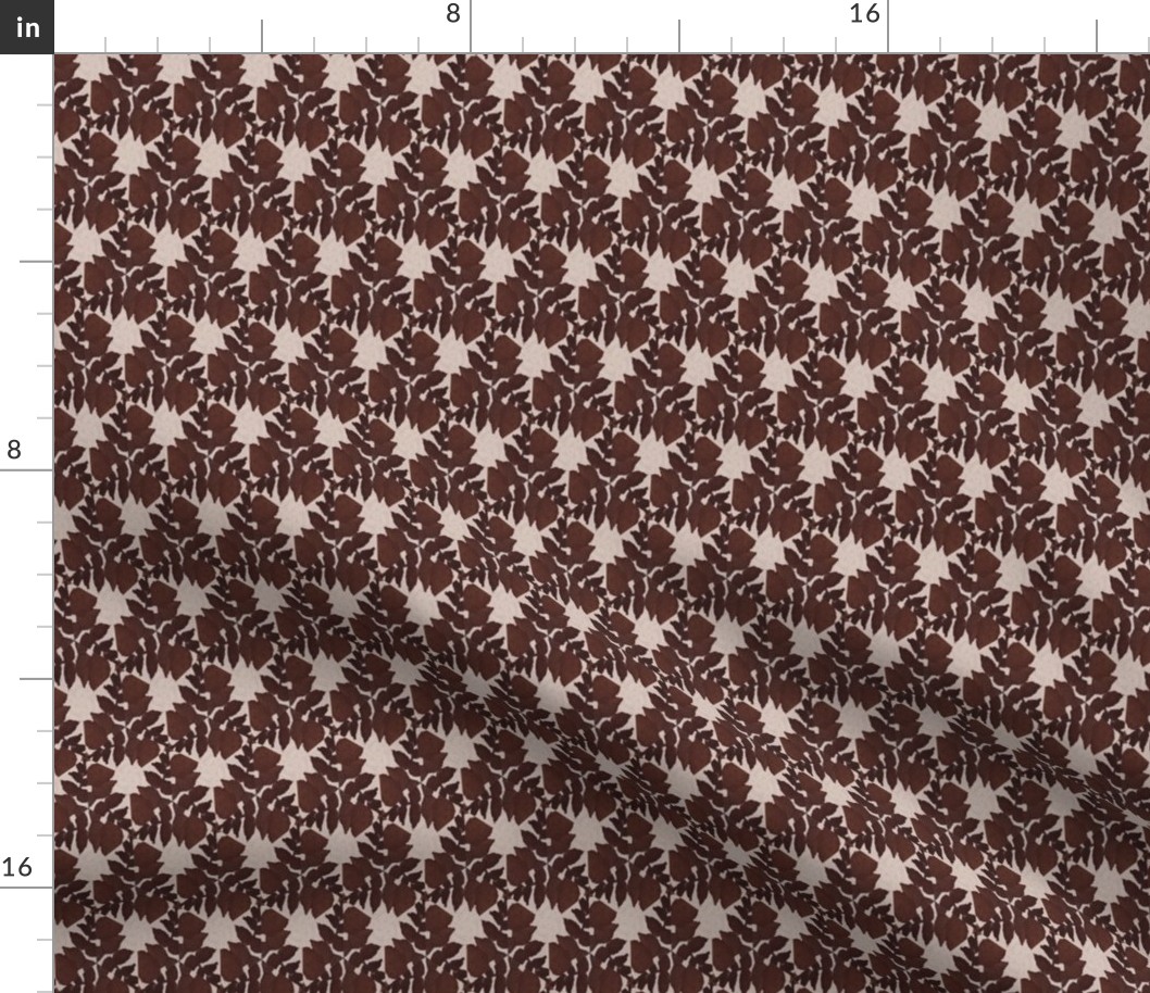 Quilting in Brown Design No 3