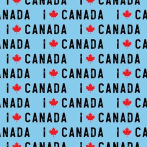 I love Canada - blue - LAD19
