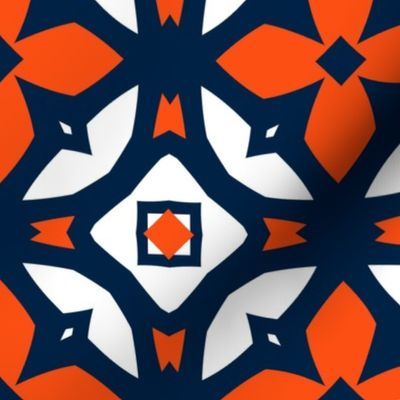 The Navy and the Orange: Floralscope