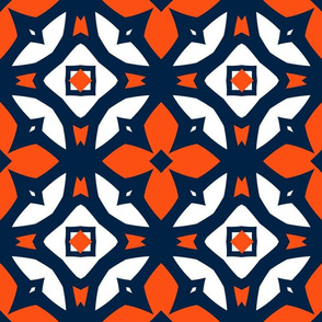 The Navy and the Orange: Floralscope