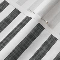 charcoal linen 1/2" horizontal stripes