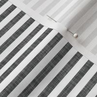  charcoal linen 1/4" horizontal stripes