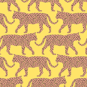 Tiger Animal Print - yellow