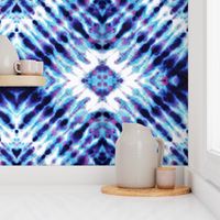 Diamonds Faux Shibori