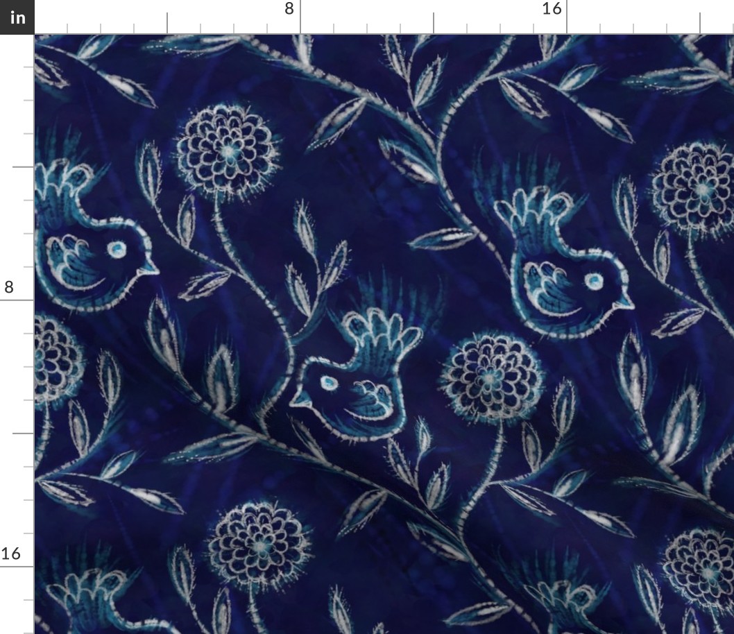 Shibori-floral