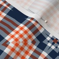 The Navy and the Orange: Checkered