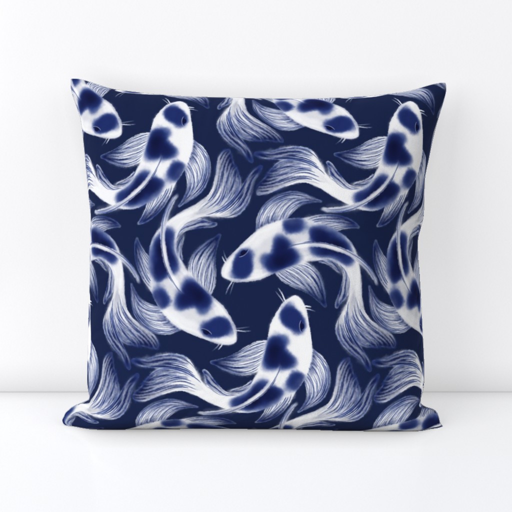 Shibori Koi Fish 