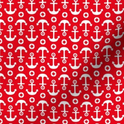 anchors SM red and white || canada day canadian july 1st