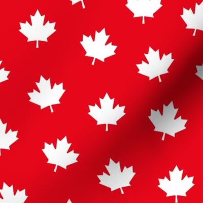 maple leafs LG reversed red and white maples leaves || canada day canadian july 1st