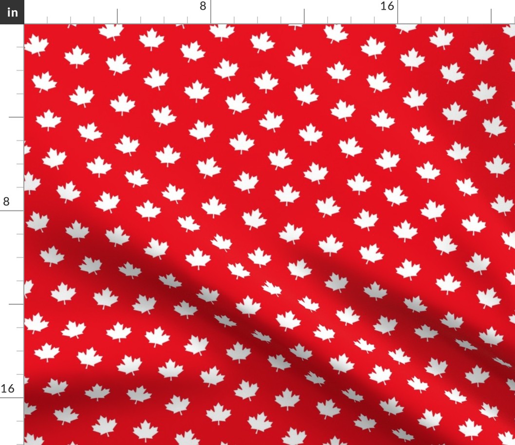 maple leafs MED reversed red and white maples leaves || canada day canadian july 1st