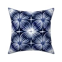 Shibori Flower - Dark Indigo