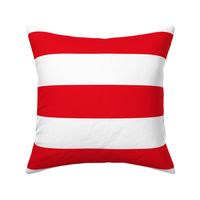 rugby stripes red and white || canada day canadian july 1st