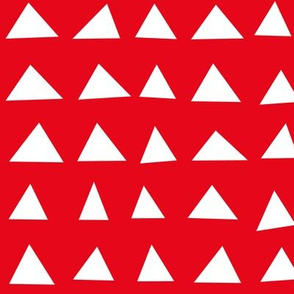 triangles reversed red and white || canada day canadian july 1st