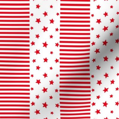 stars and stripes SM red and white || canada day canadian july 1st