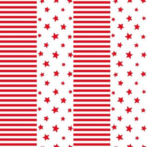 stars and stripes SM red and white || canada day canadian july 1st