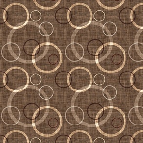 Transparent Circles brown