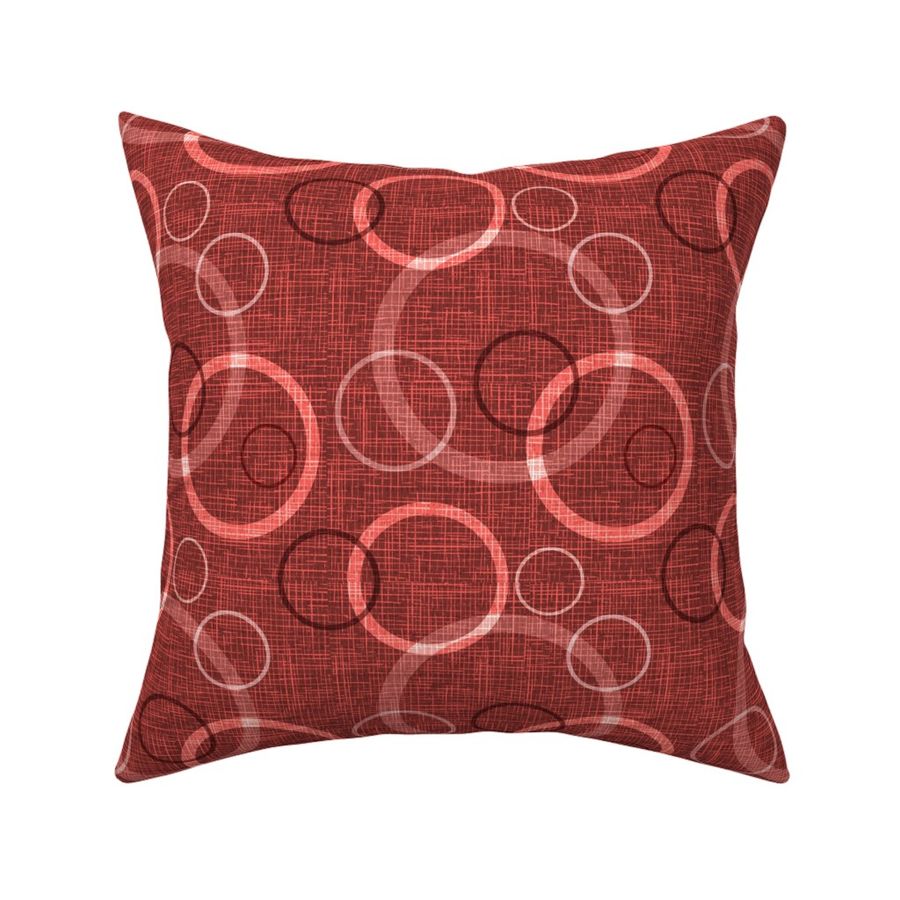 Transparent Circles red