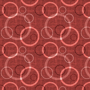 Transparent Circles red